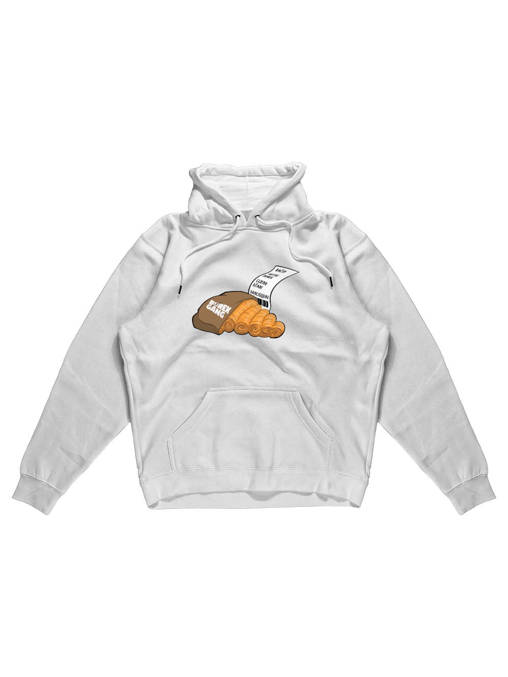 Danči Burek White Hoodie