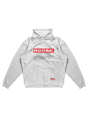 Idžo Rođak ENG White Hoodie