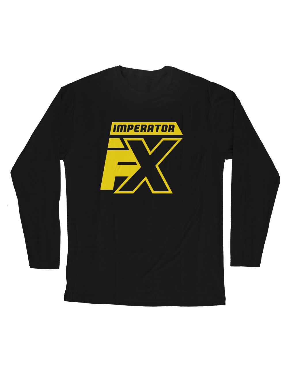 ImperatorFX Yellow Logo Long T-Shirt