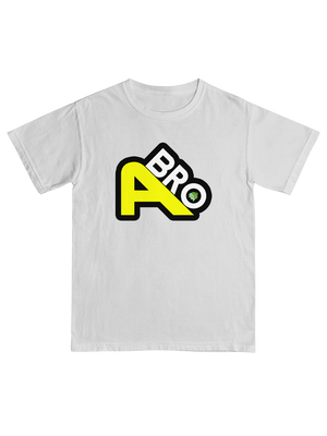 ABRO Logo White T-shirt