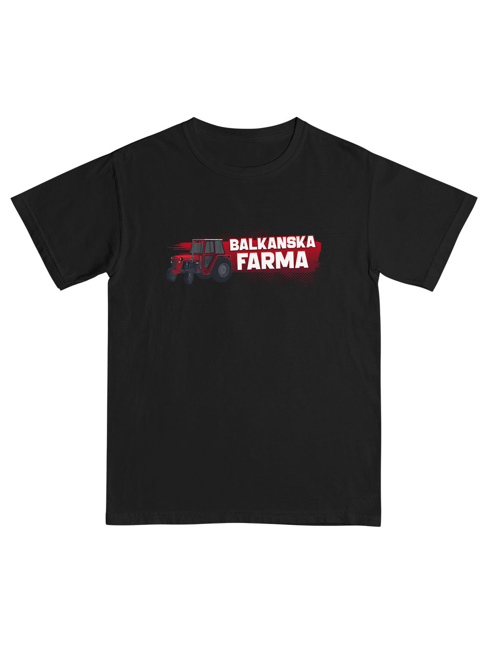 Djura Balkanska Farma Black T-Shirt