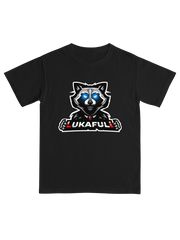 Lukafull Logo Black T-Shirt