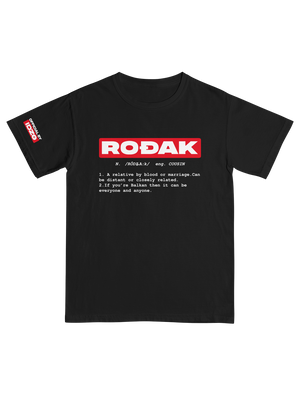 Idžo Rođak ENG Black T-Shirt