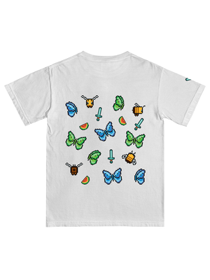 Leptirica Pixel Butterfly Boy T-Shirt