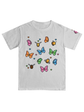 Leptirica Pixel Butterfly Girl T-Shirt