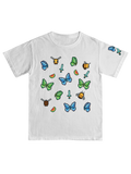 Leptirica Pixel Butterfly Boy T-Shirt