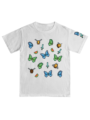 Leptirica Pixel Butterfly Boy T-Shirt